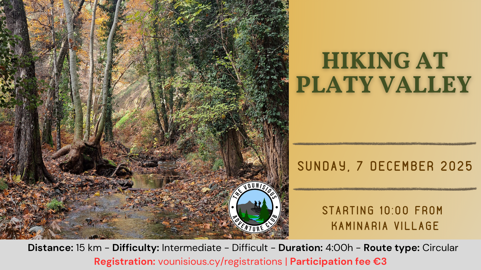 Hiking at Platy Valey 2025