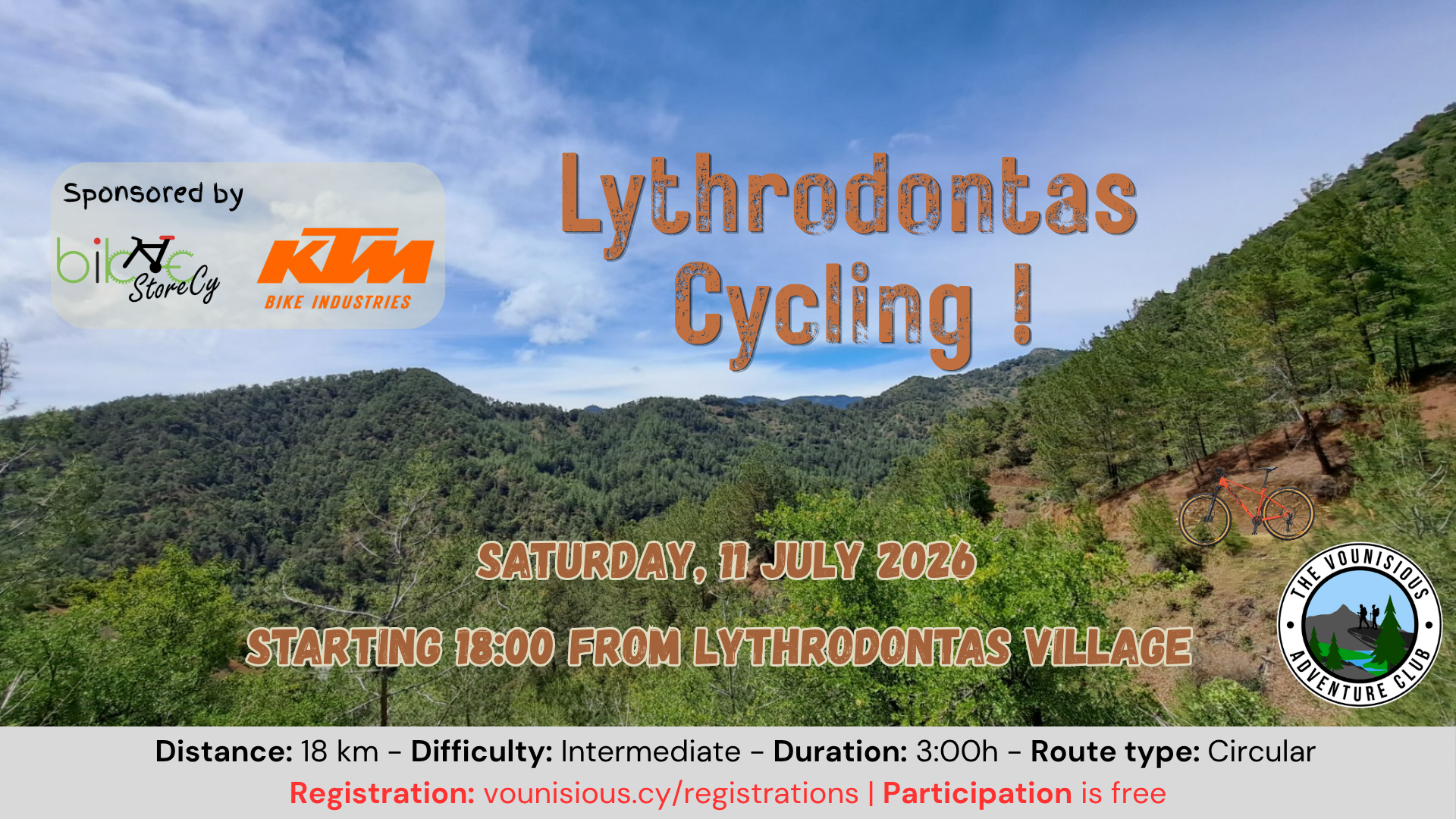 Lythrodontas Cycling